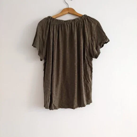 Preswick & Moore Olive Green Shirt Size 2X - Picture 6 of 9